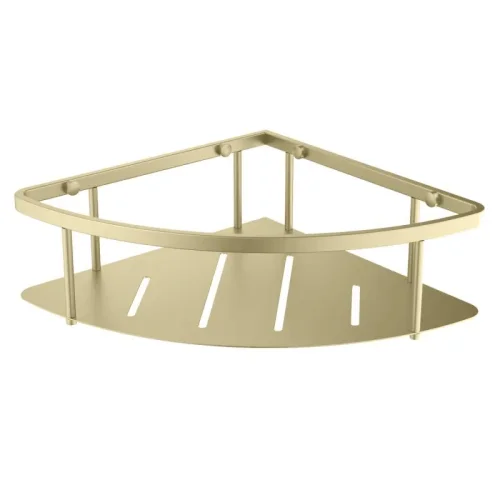 AQ4926BG угловая полка, шлиф. золото