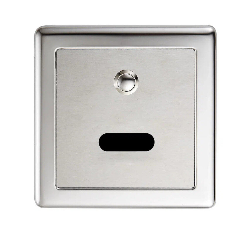 Электронный смыв beWash Photocell BWAM0UR302, для писсуара, цвет нержавеющая сталь