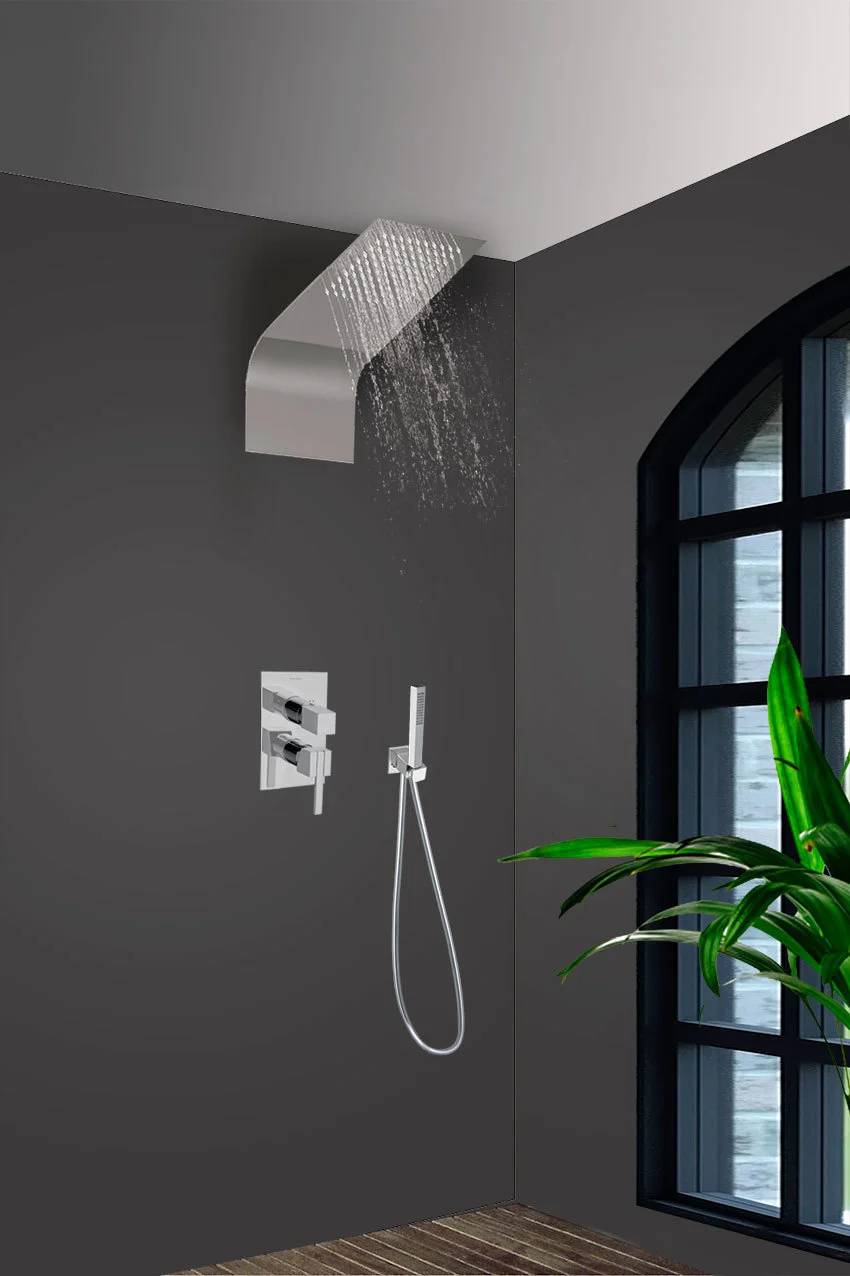 Встраиваемый смеситель для душа KUATRO NK 491502S на 2 выхода