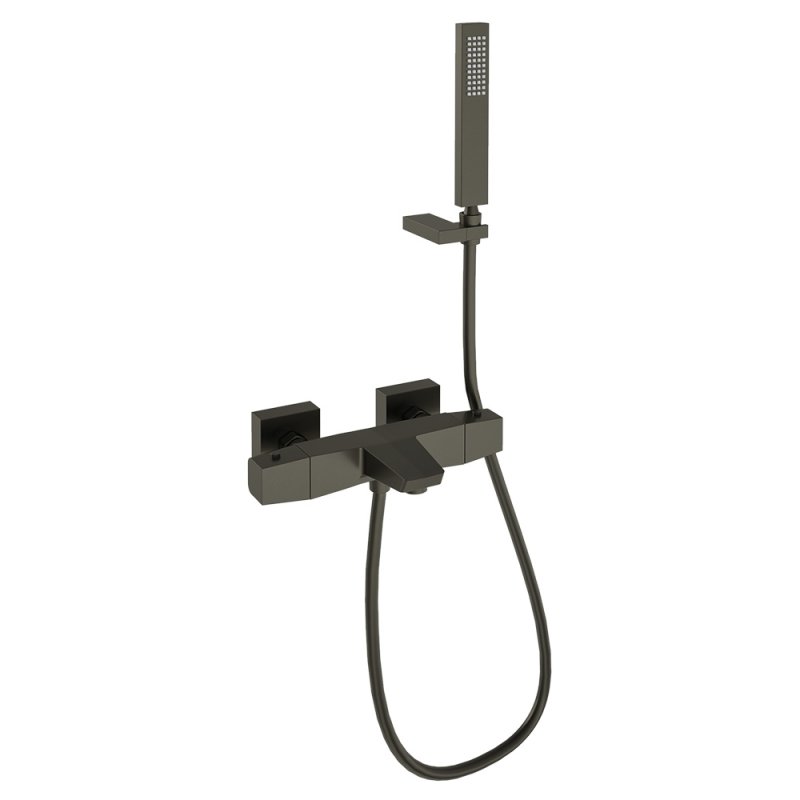 Смеситель для ванной с душевым комплектом PRISMA 423901MRGR графит