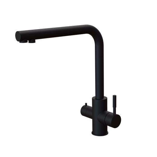 PAINI NRYO6433VEB90 Norda Смеситель для кухни с подводом для фильтра, черный