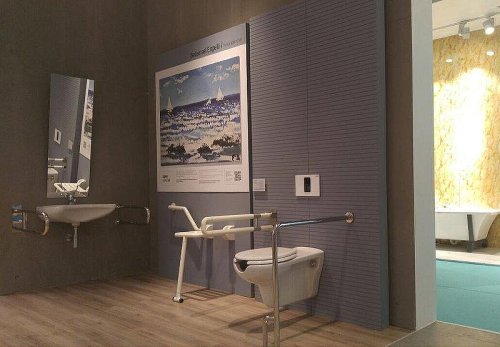 Поручень угловой Creavit TB310 Белый