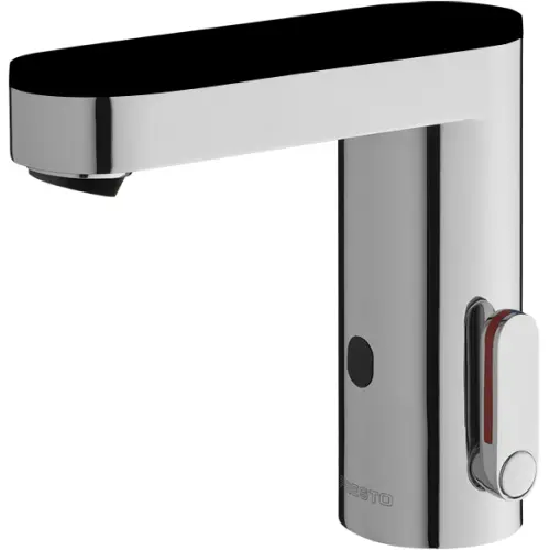 Бесконтактный смеситель с чёрной крышкой Presto SO'O 56206