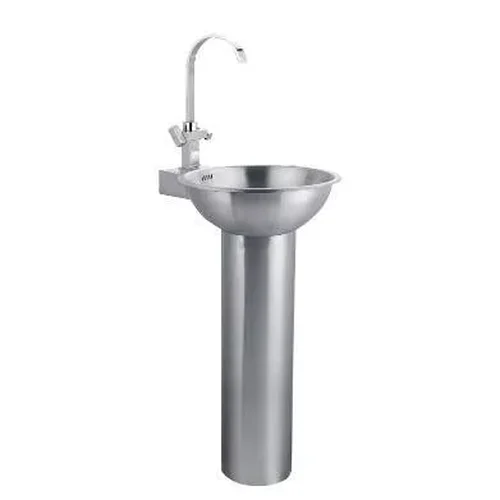 Раковина с пьедесталом без смесителя 810х426х510 матовая, Nofer 13063.S