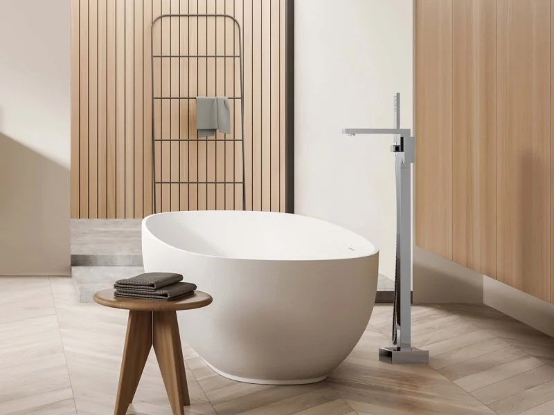 Смеситель для ванны напольный AQUATEK AQ1645CR ЛИБРА