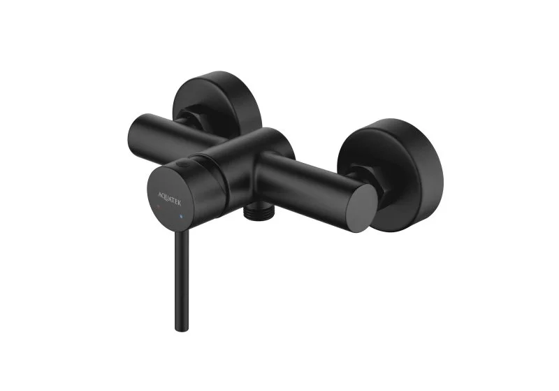 Смеситель для душа AQUATEK, матовый черный AQ1360MB ЕВРОПА