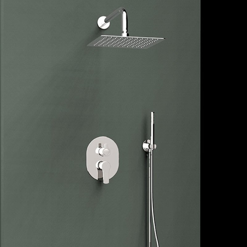 Встраиваемая душевая система с тропическим душем и душевым комплектом TITANIUM K1815022