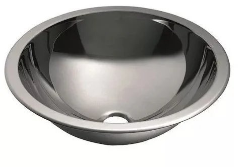 Раковина 310 мм без перелива матовая Nofer 13029.S установка над столешницей