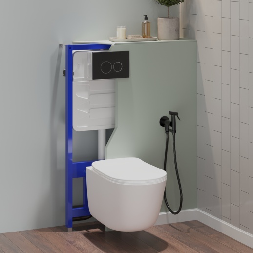 Смеситель с гигиеническим душем PAINI Isola ISPZ442 встраиваемый, черный брашированный PVD (PZ) Смеситель с гигиеническим душем PAINI Isola ISPZ442 встраиваемый, черный брашированный PVD (PZ)