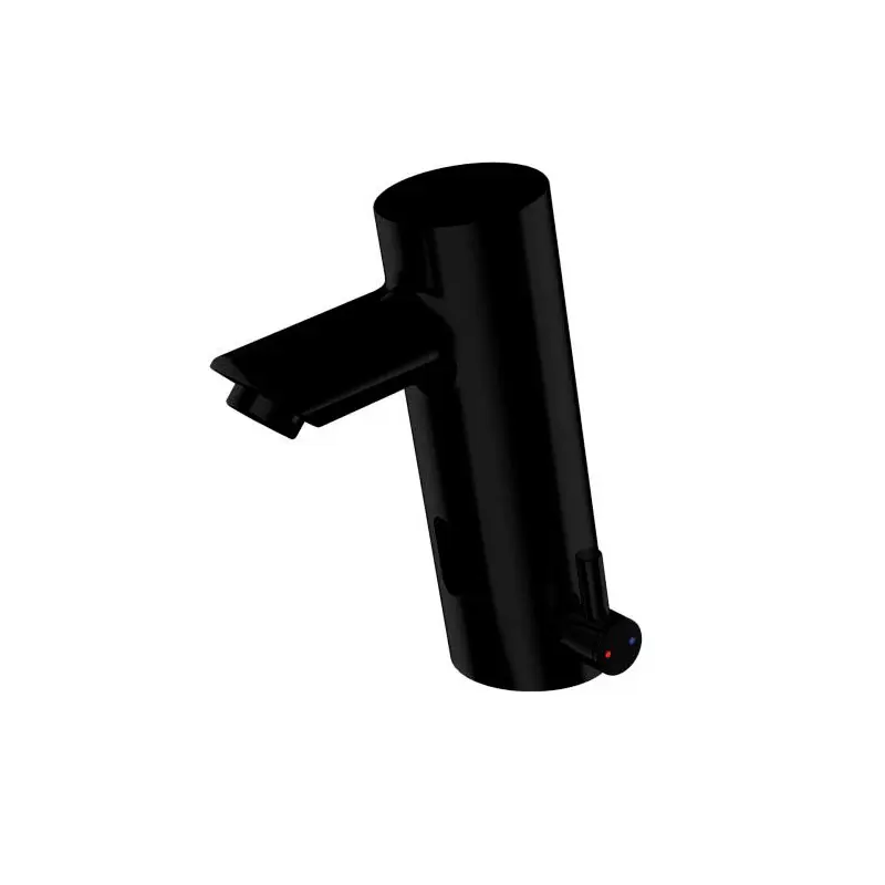 Автоматический смеситель для раковины чёрный Nofer 07261M.N
