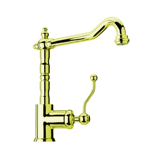 Смеситель для раковины PAINI Duomo 88OP250 с донным клапаном, золото PVD (OP)