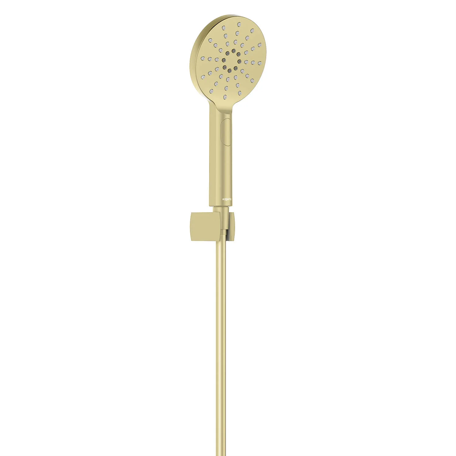 AQ2033BG ОБЕРОН душевой набор Select 120 3 jet, шлиф. золото