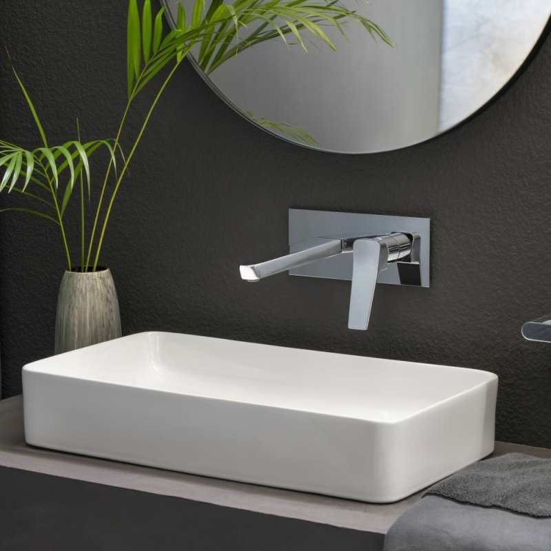 Встраиваемый смеситель для раковины с каскадным изливом PRISMA 422002