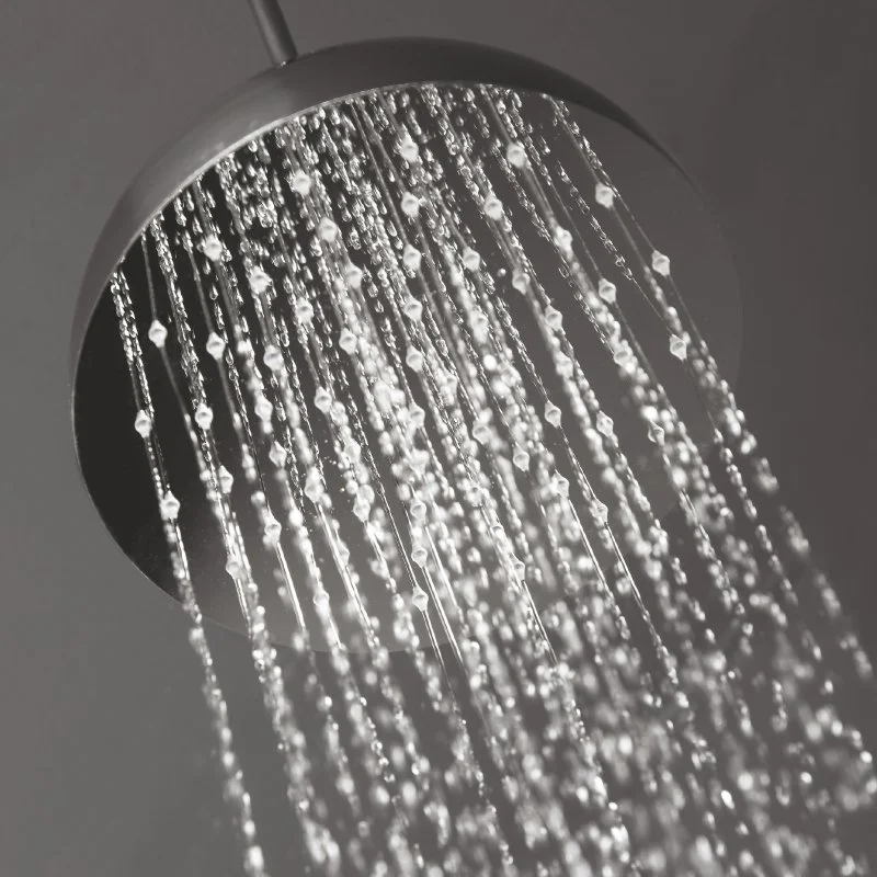 Излив тропического душа потолочный из нержавеющей стали HIDROTERAPIA 200 мм RB2V400