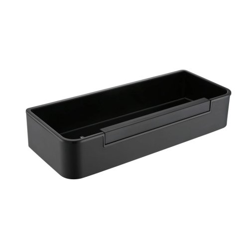 AQ4966MB полка для душа со стеклоочистителем, матовый черный