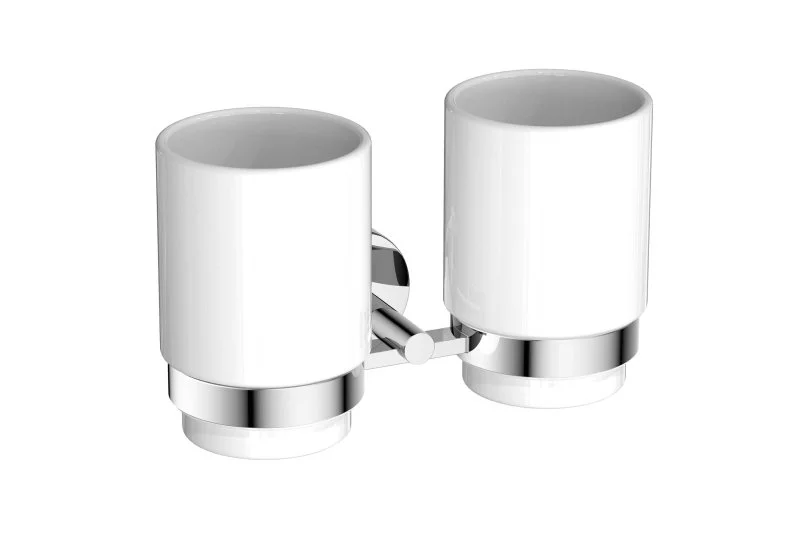 Стакан с держателем двойной AQUATEK AQ4617CR БЕТТА