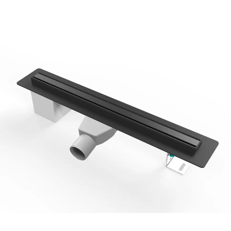 Душевой лоток PAINI Slim Line 600 мм D50, черный матовый CH600SLC