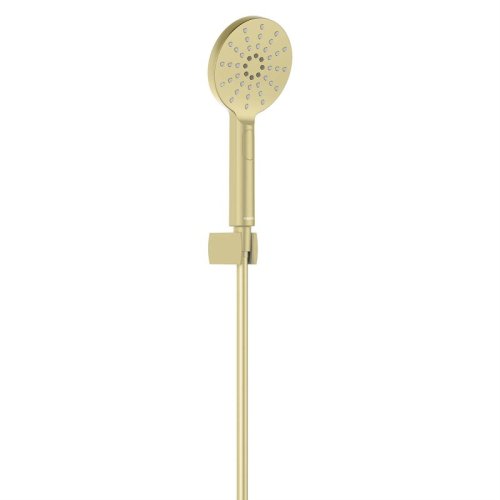 AQ2033BG ОБЕРОН душевой набор Select 120 3 jet, шлиф. золото