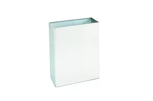 Контейнер для мусора настенный из нержавеющей стали матовый 23 л Nofer 14077.S