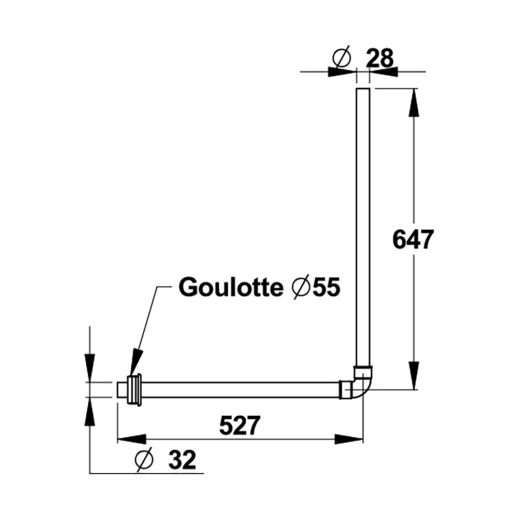 Труба для соединения PRESTO 47850 Труба для соединения PRESTO 47850
