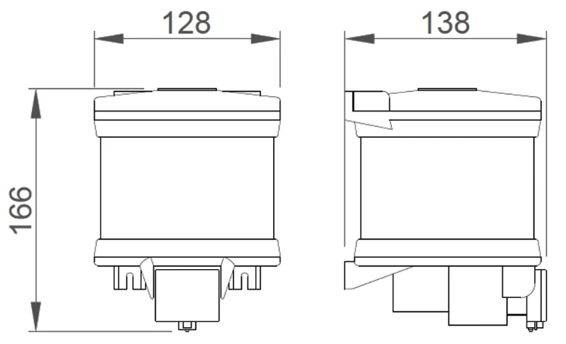 Диспенсер для мыла пластиковый BASIC 1000 мл. Nofer 03018.W