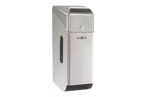 Диспенсер для туалетной бумаги прямоугольный матовый для 3 рулонов Nofer 05100.S