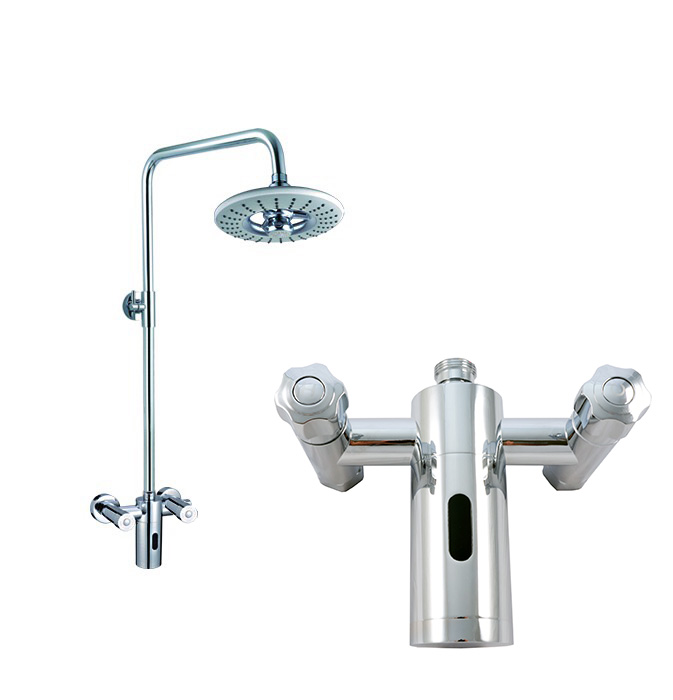 Cенсорный клапан для душа в комплекте со смесителем и лейкой ZETA F0630