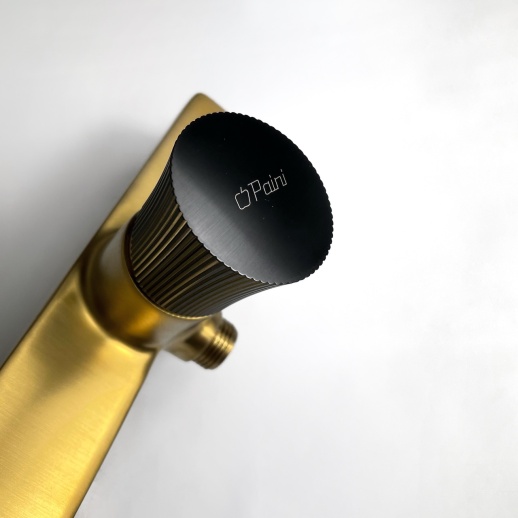 Смеситель для душа PAINI Domus 18PJ511PZ, брашированное золото PVD (PJ) Смеситель для душа PAINI Domus 18PJ511PZ, брашированное золото PVD (PJ)