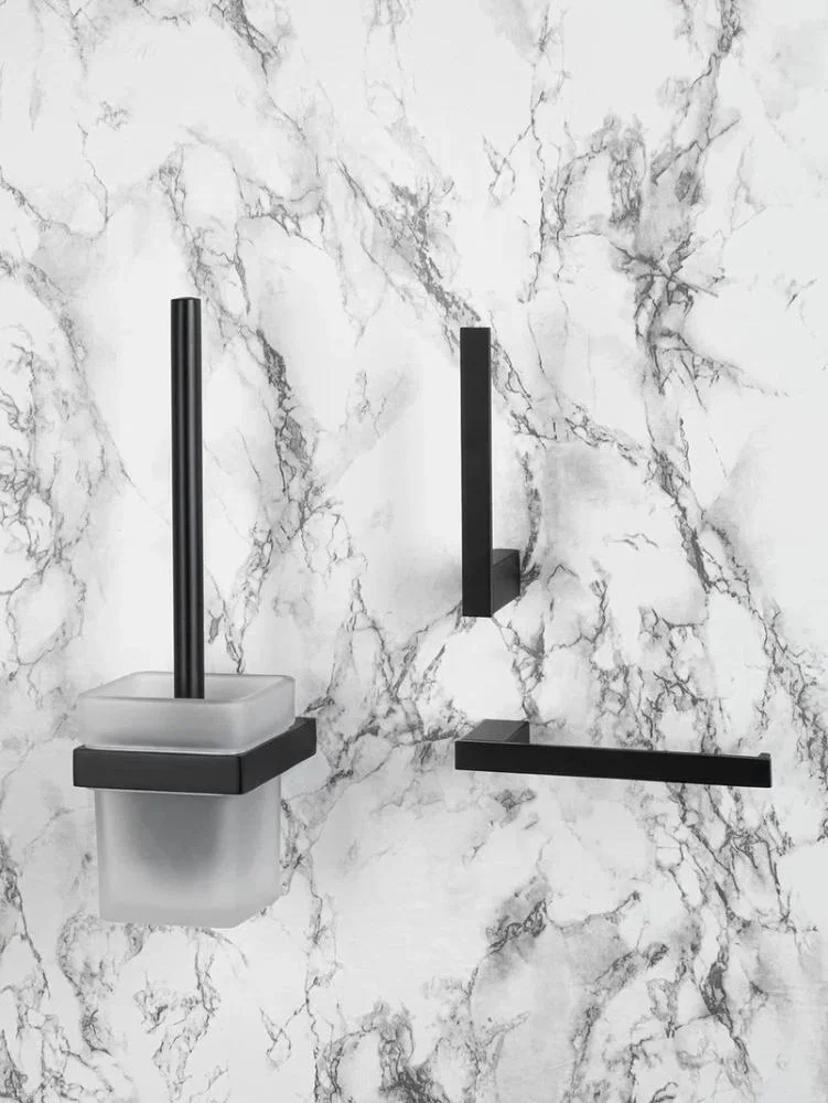 Ершик настенный Corinto черный Nofer 16937.N