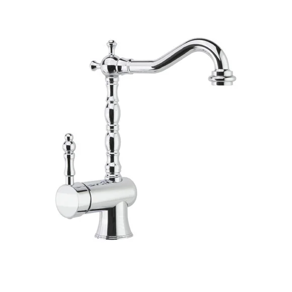 Смеситель высокий для кухни однорычажный с поворотным изливом GAUDI 3121