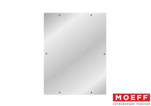 Антивандальное зеркало из нержавеющей стали  Moeff MF-641 (400x500)