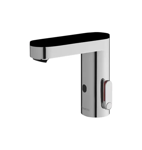 Бесконтактный смеситель с чёрной крышкой Presto SO'O 56206