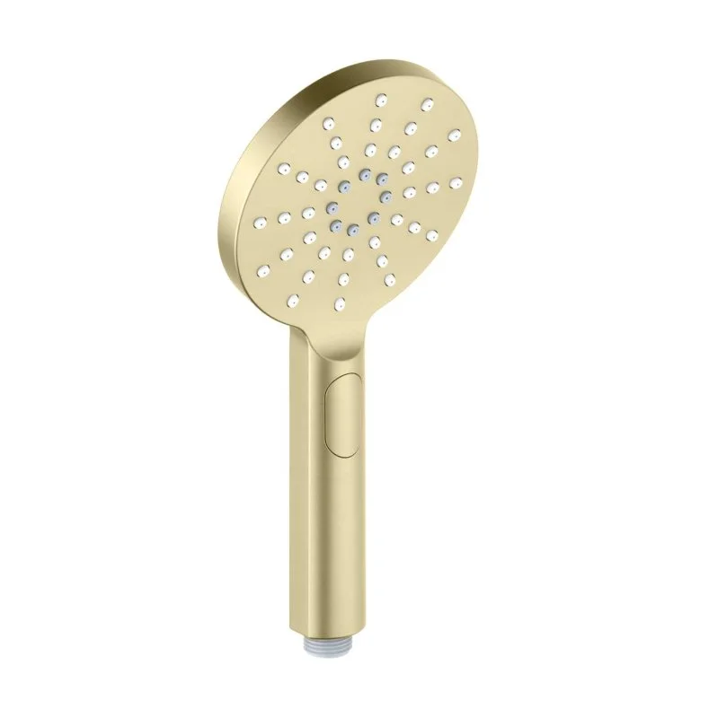 AQ2006BG ОБЕРОН ручной душ Select 120 3 jet, шлиф. золото