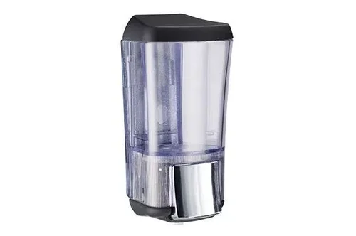 Диспенсер для жидкого мыла black прозрачный Nofer 03010.N