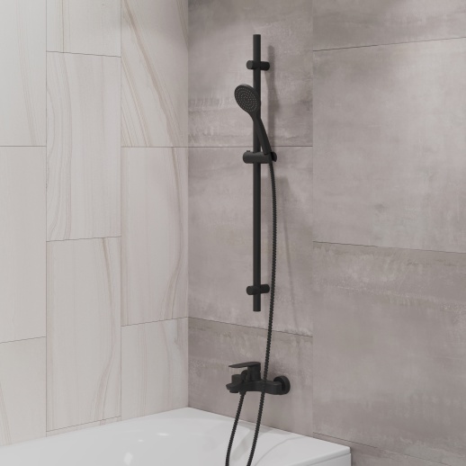 Смеситель для ванны PAINI Nove 09YO111 без аксессуара, черный (YO) Смеситель для ванны PAINI Nove 09YO111 без аксессуара, черный (YO)