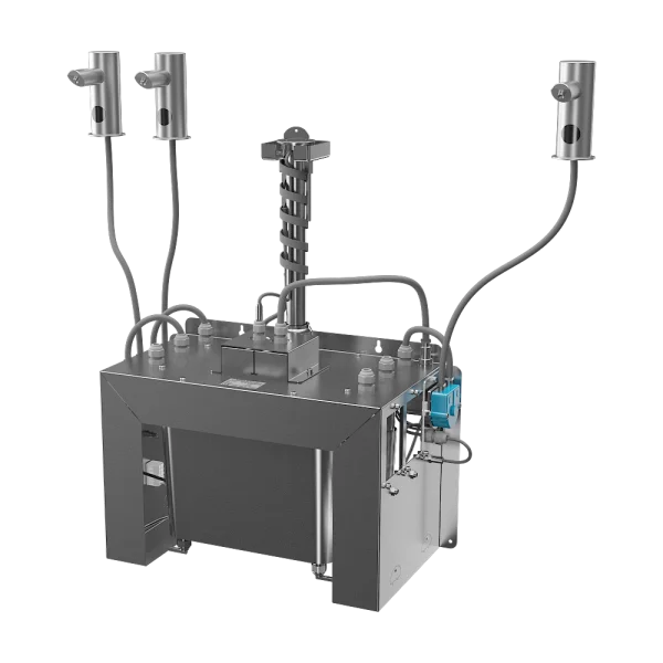 Комплект 3 шт. автоматических нержавеющих дозаторов мыла на столешницу Sanela SLZN 91E3