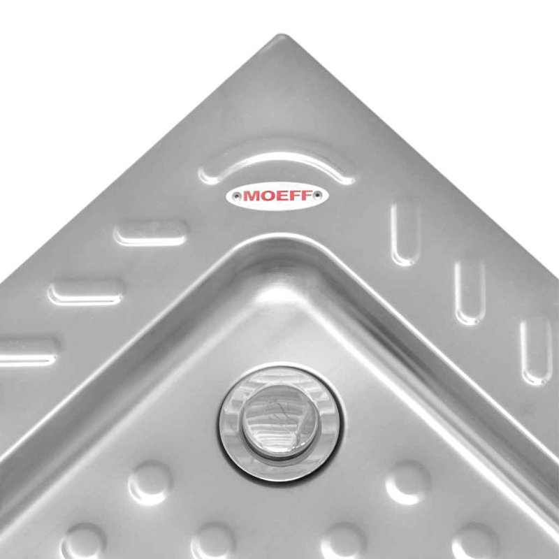 Душевой поддон из нержавеющей стали  Moeff MF-59-125