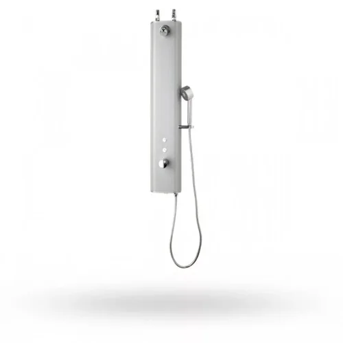 Электронная душевая панель с пьезо-кнопкой с ручным душем Stern Perfect Time Shower Panel TE