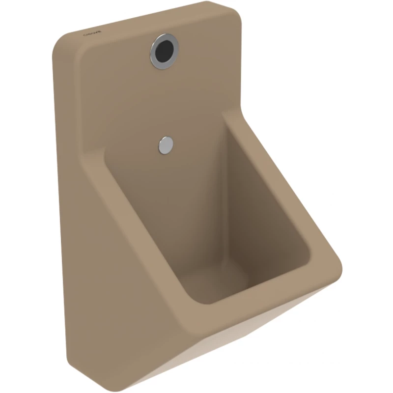 Писсуар Creavit TP640-00CM00E-0000 подвесной, скрытый подвод воды, сенсорный, капучино матовый
