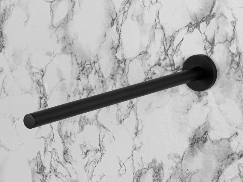 Вешалка для полотенец 406 мм Verona Nofer 16874.N черное