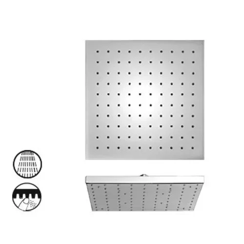 Тропический верхний душ квадратный Paini 50CR759TCASQE 200х200мм