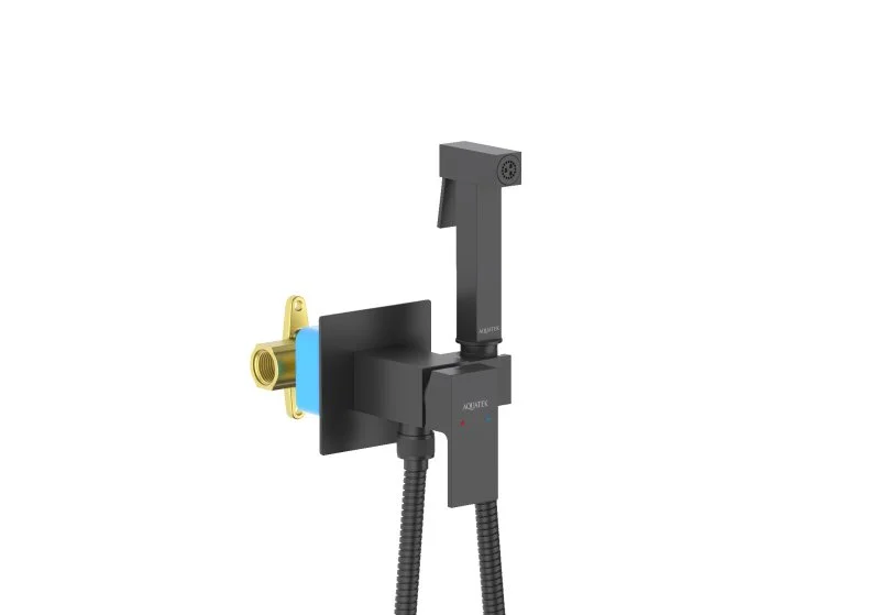 Комплект для гигиенического душа встроенный AQUATEK AQ1022MB ЛИБРА