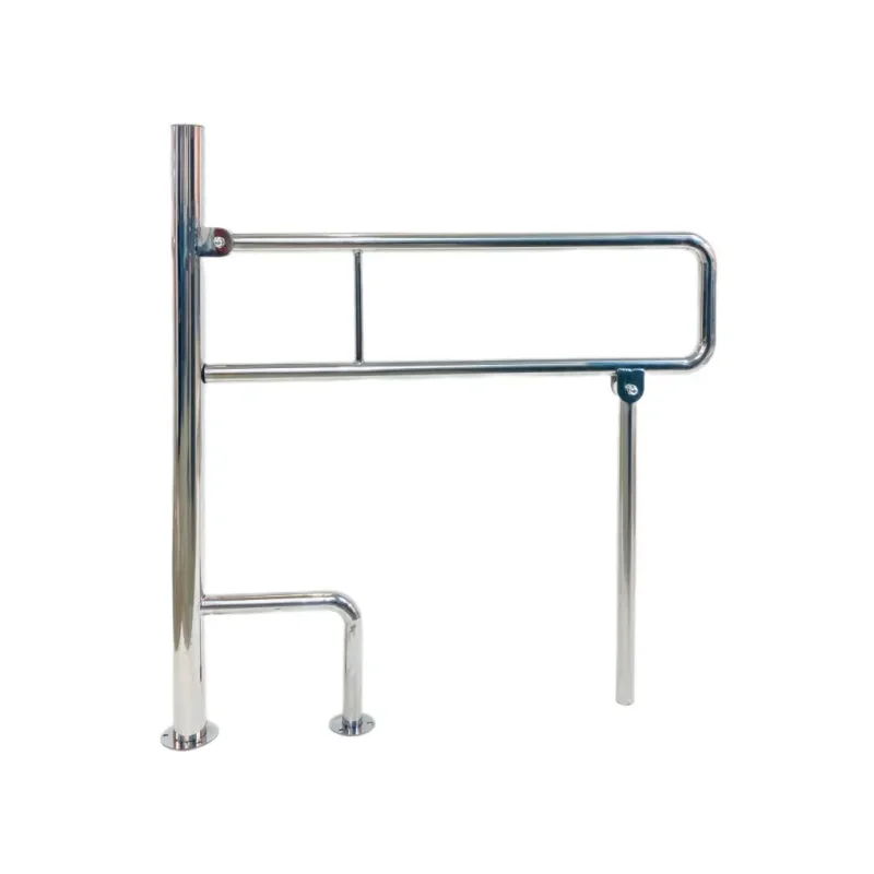 Поручень напольный откидной 900х800, с дополнительной опорой SAWY SNP 42