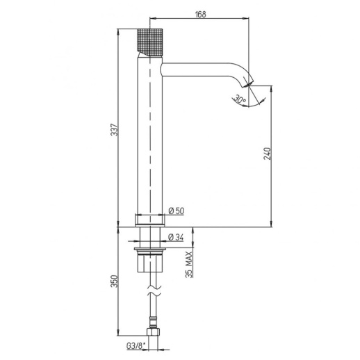 Смеситель для раковины PAINI Cox Grip 7GPZ205OLL без донного клапана, высокий, черный брашированный PVD (PZ) Смеситель для раковины PAINI Cox Grip 7GPZ205OLL без донного клапана, высокий, черный брашированный PVD (PZ)