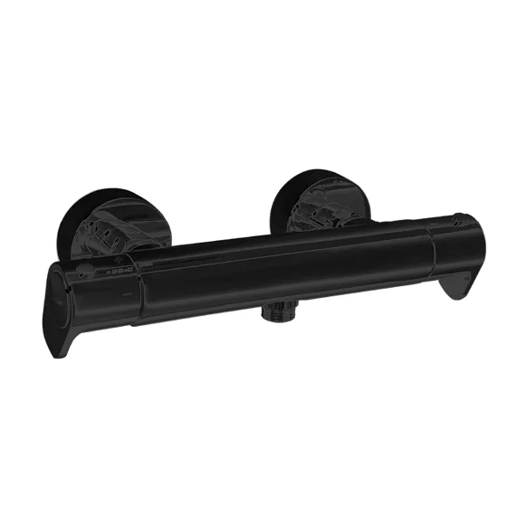 Термостатический смеситель для душа наружнего монтажа ALEXIA 3634SNM Черный