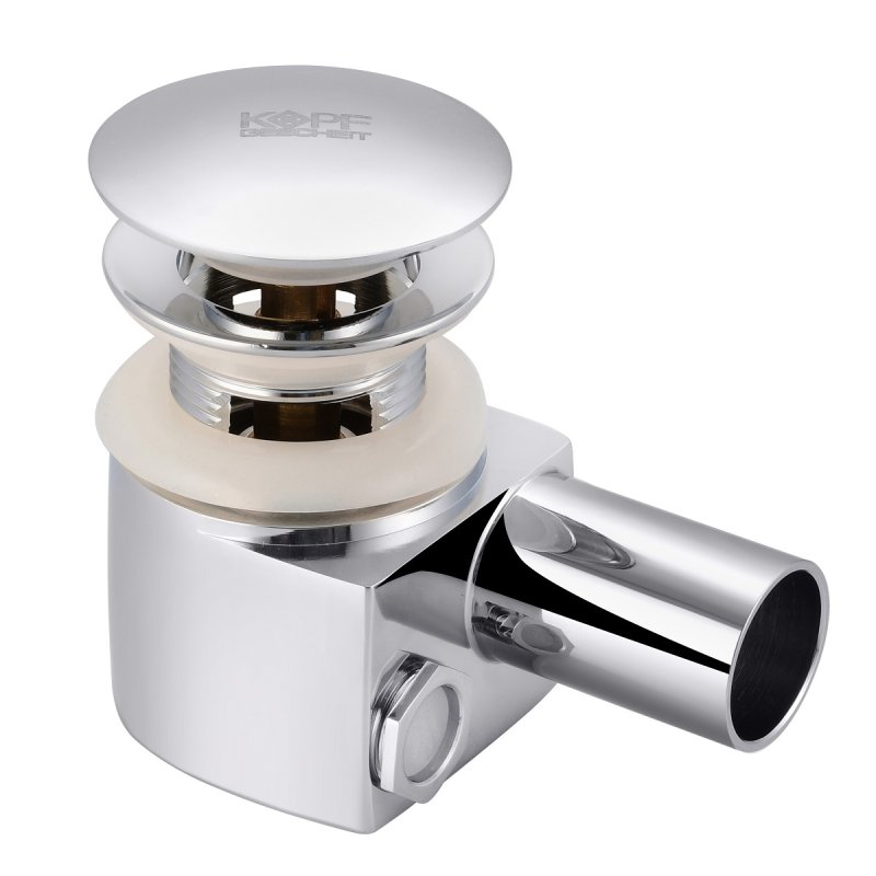 Сифон хромированный для раковины Kopfgescheit KG-A100