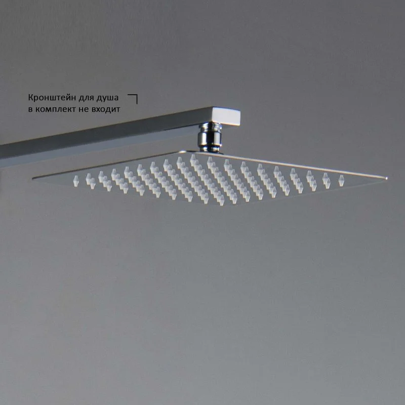 Квадратный верхний душ  250*250*2 мм AQUATEK AQ2072CR