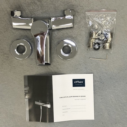 Смеситель для ванны PAINI MECR111 Messina без аксессуаров, хром (CR) Смеситель для ванны PAINI MECR111 Messina без аксессуаров, хром (CR)