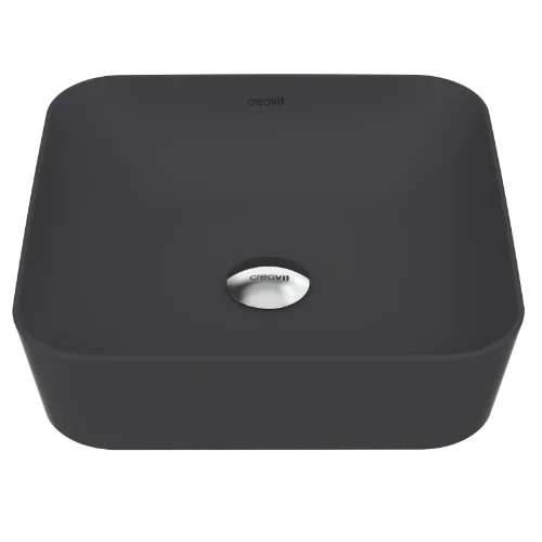 CREAVIT Раковина мебельная (40*40 см) АНТРАЦИТ UL040.6