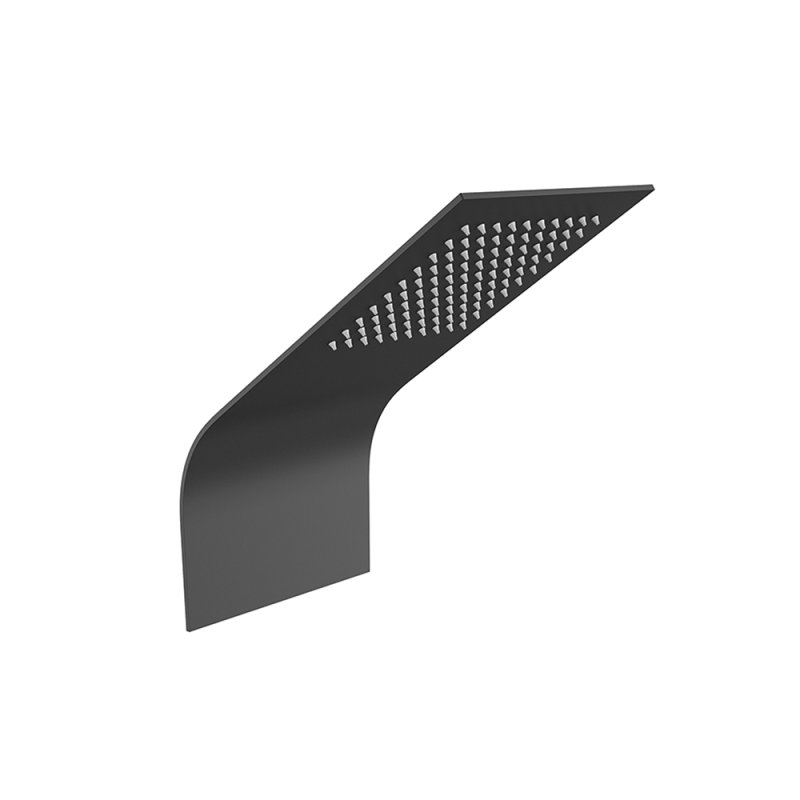 Излив душевой настенный тропический HYDROTHERAPY RIKSNM черный